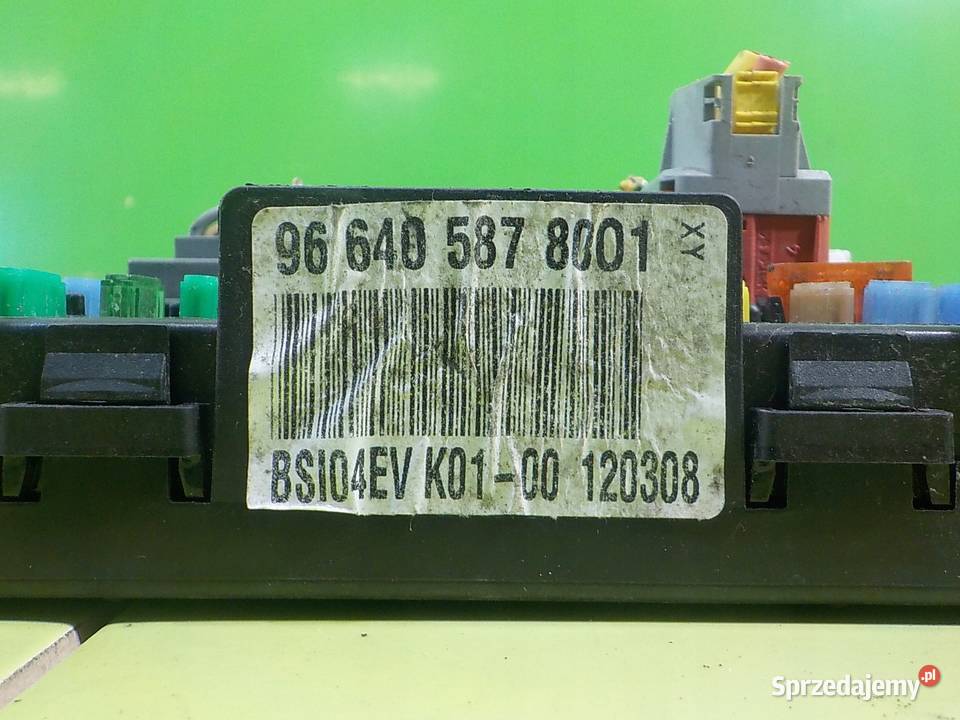 CITROEN C4 PICASSO 20 B 08r 5D skrzynka Suków