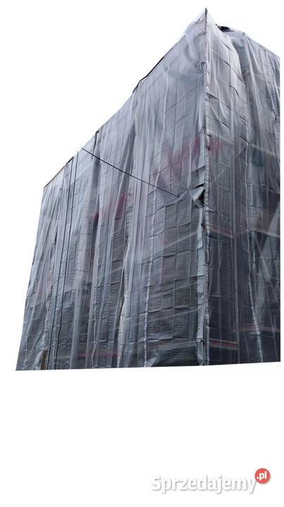 Folia Osłonowa PLANDEKA ZBROJONA na rusztowanie