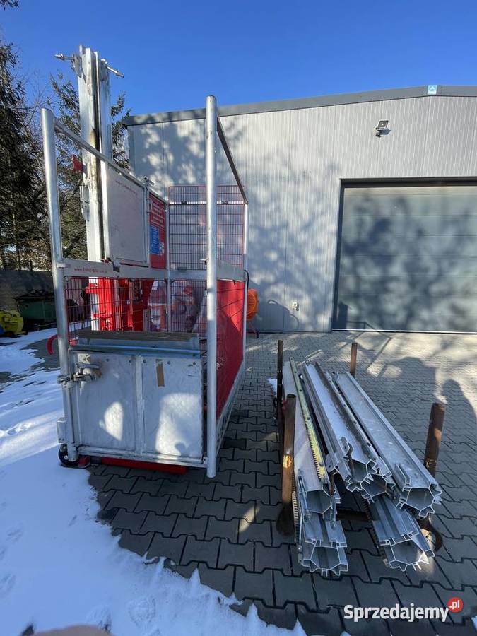 Winda budowlana wyciąg Steinweg Superlift SLZ Rok produkcji 2000 Ślesin