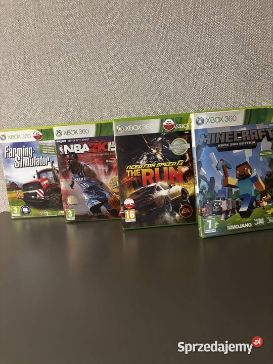 sprzedam 4 gry używane na Xboxa Czerniejewo