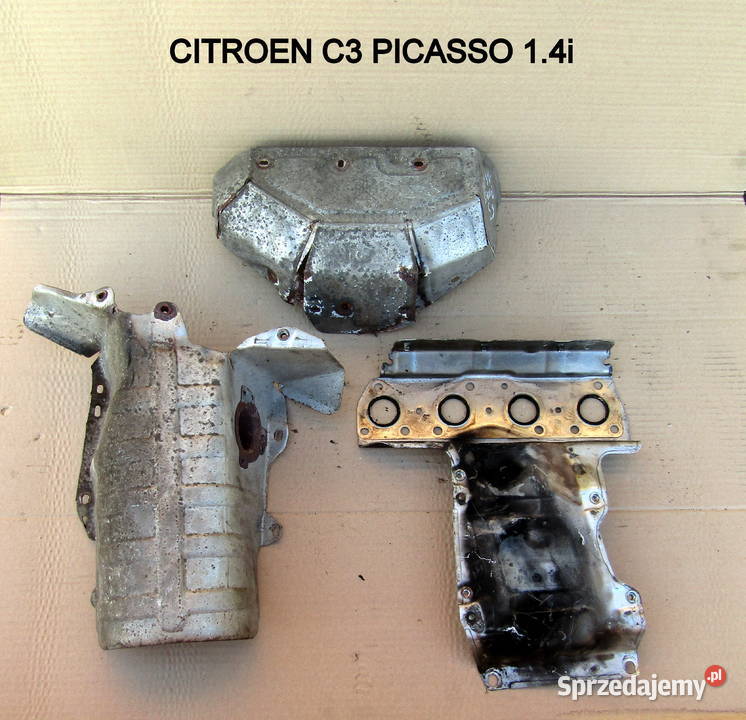 OSŁONA TERMICZNA KLEKTORA WYDECHOWEGO CITROEN C3 łódzkie Mysłaków
