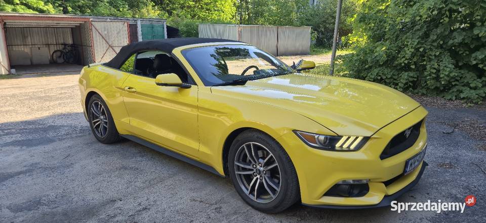 Ford Mustang 23 310 koni cabrio w pięknym Mrozy