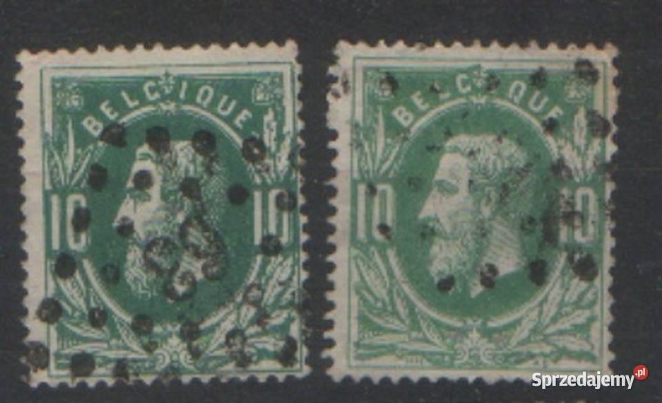 Zn Belgia Mi 27a b kas 1869 Gliwice