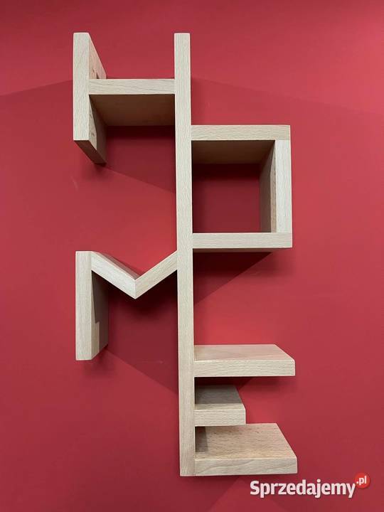 Półka drewniana wisząca HOME Design KOLORY podkarpackie Dębica sprzedam