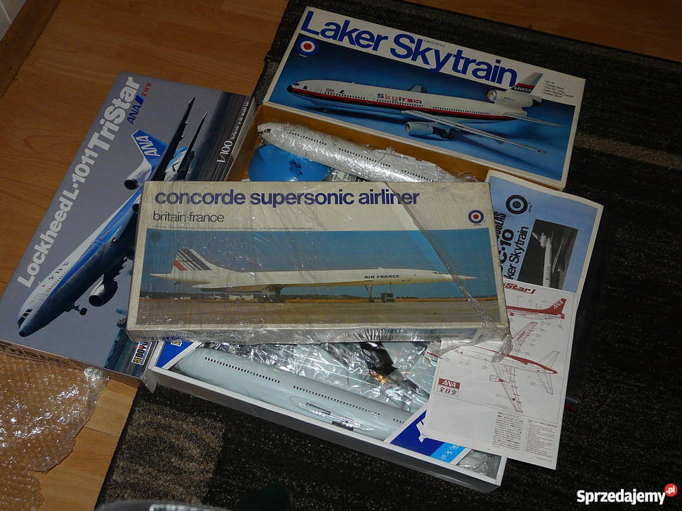 Samolot Lockheed L1011 Tristar ANA 1100 Piękny Modelarstwo