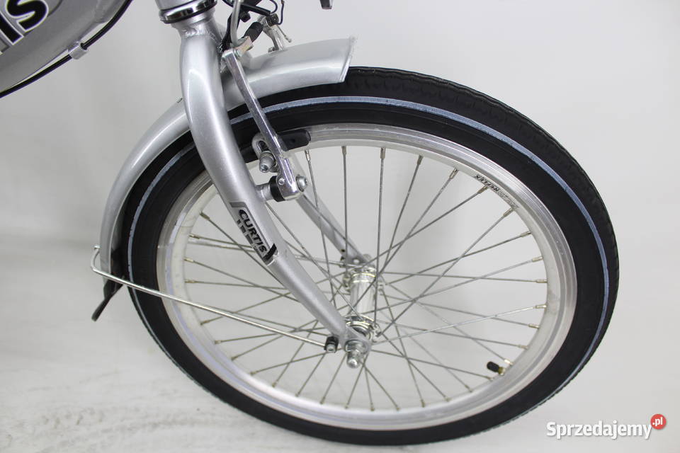 ALUMINIOWY ROWER SKŁADANY CURTIS KOŁA 20 3 BIEGI Milicz