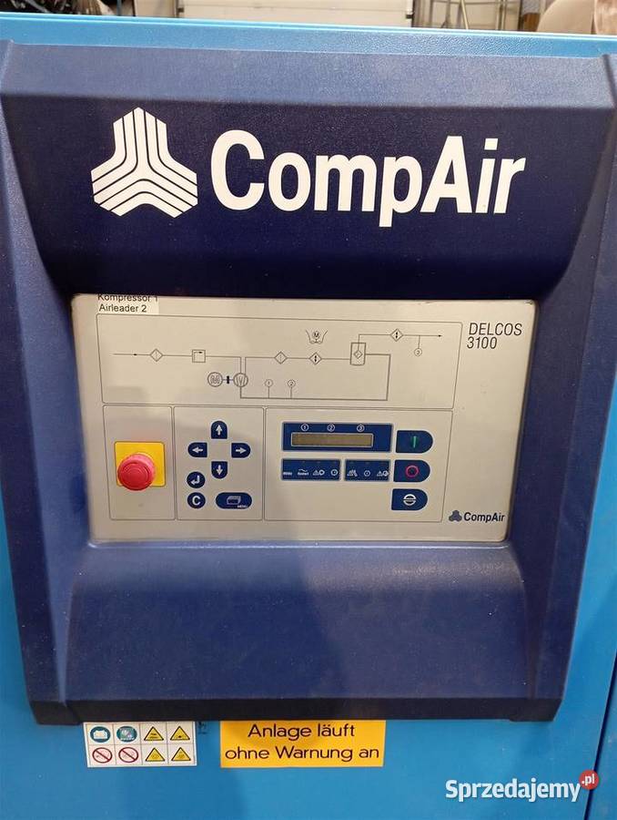 Sprężarka śrubowa COMPAIR L45RS13A 45kW 802m3min Wilków sprzedam