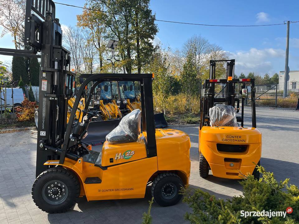 Elektryczny wózek widłowy 25T 48m Gunter Gdańsk
