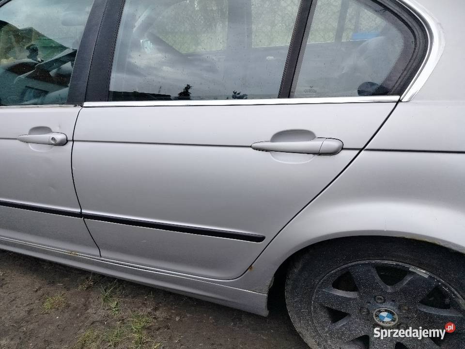 Bmw e46 sedan drzwi tylne lewe bez rdzy Drzwi