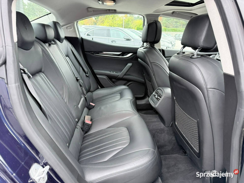 Maserati Ghibli 30 V6 410 SQ4 4x4 2017r kamera napęd 4x4 Wrocław