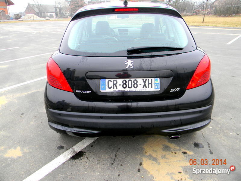 Peugeot 207 16 Turbo 150 2007 manualna Krotoszyn