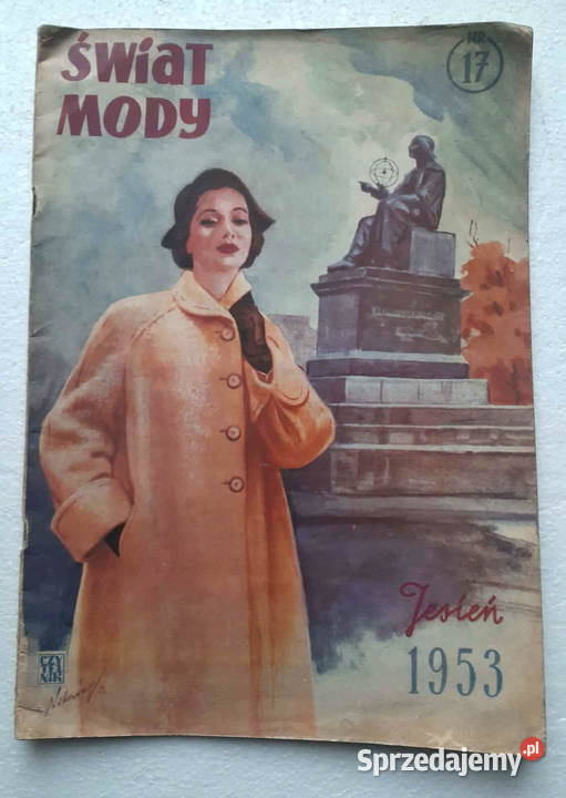 Świat Mody 1953r moda PRLu Łódź sprzedam