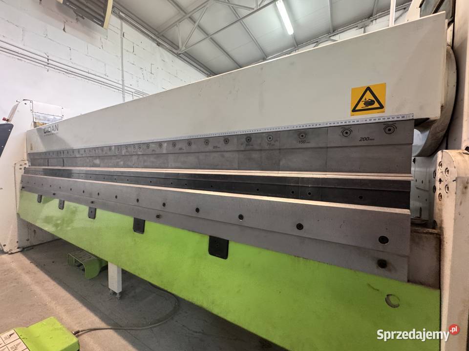 CIDAN FUTURA 30 CNC zaginarka mechaniczna wielkopolskie Chrząstowo