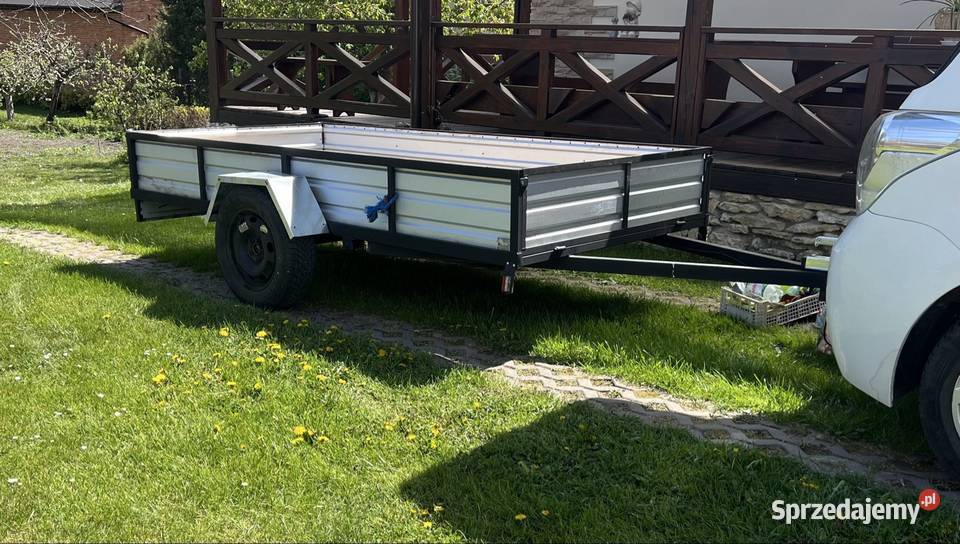 Przyczepka solidna na resorach nowa świętokrzyskie