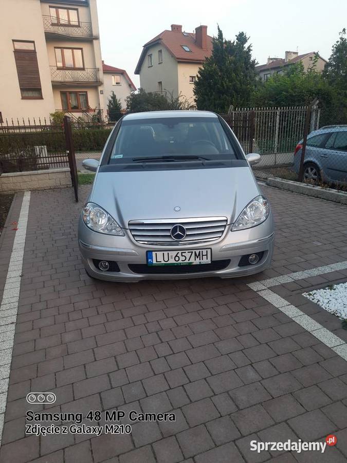 Mercedes Benz klasa A 170 benzyna 2006 lubelskie Lublin