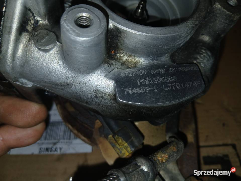 Turbina turbosprężarka 9661306080 Peugeot sprzedam
