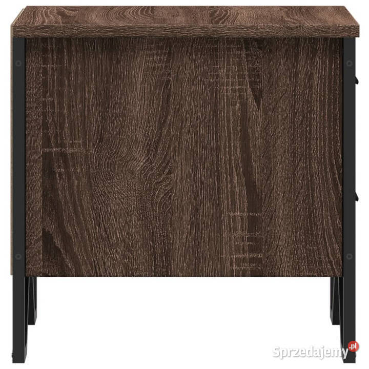 Szafki nocne 2 brązowy dąb 40x41x40 WM848513