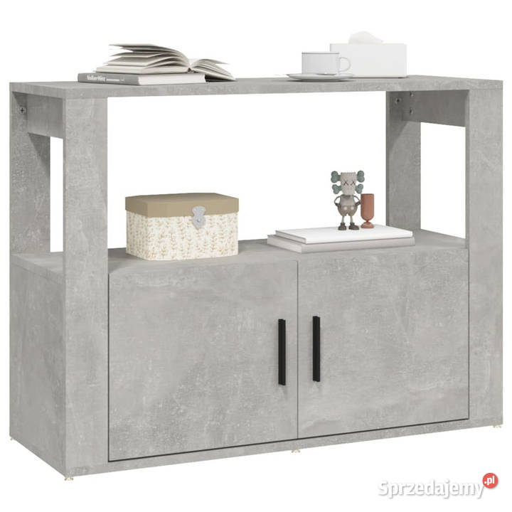 Szafka szarość betonu 80x30x60 materiał Warszawa