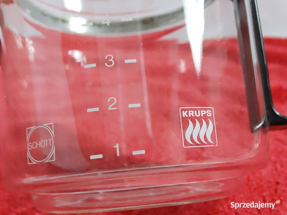 Dzbanek szklany KRUPS SCHOTT do ekspresu 1L lubelskie Biłgoraj