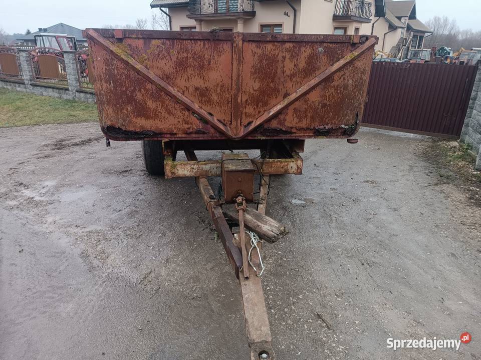 Przyczepa skorupowa wywrotka