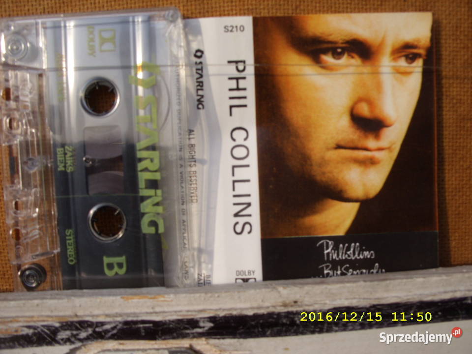 ROCK kasetaPHIL COLLINS3 kasety Płyty i kasety dolnośląskie Wołów