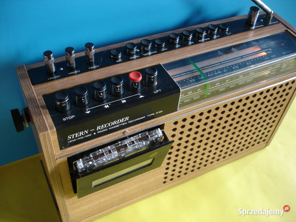 Radiomagnetofon RFT STERNRECORDER R160 lubuskie Zielona Góra