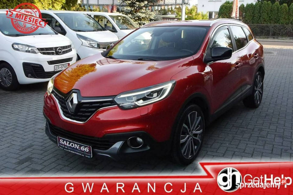 Renault Kadjar 12b Led Navi Skóra Stan b Zarejestrowany w Polsce Częstochowa