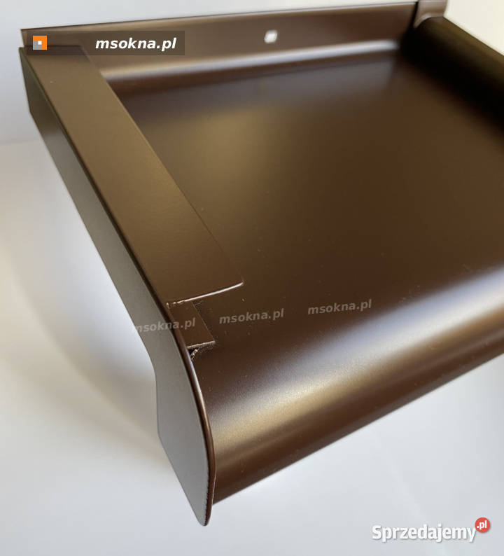 Parapety zewnętrzne aluminium anodowane ALURON