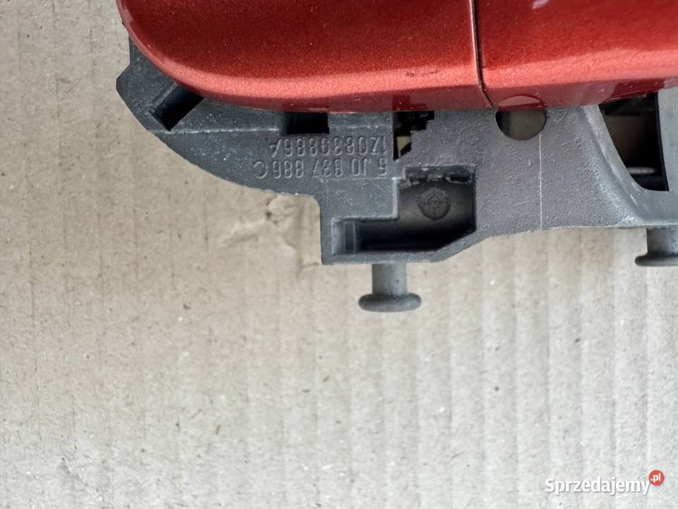 Skoda Fabia II Klamka lewa tylna lewy tył