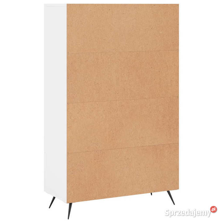 Wysoka szafka biała 695x31x115 materiał Warszawa sprzedam