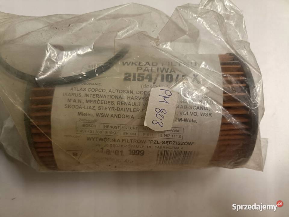 FILTR PALIWA OLEJU Renault Trucks Tracer Zetor osobowe Rudka