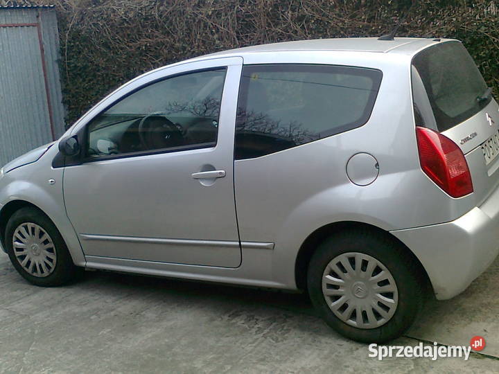 citroen C2 srebrny Poznań