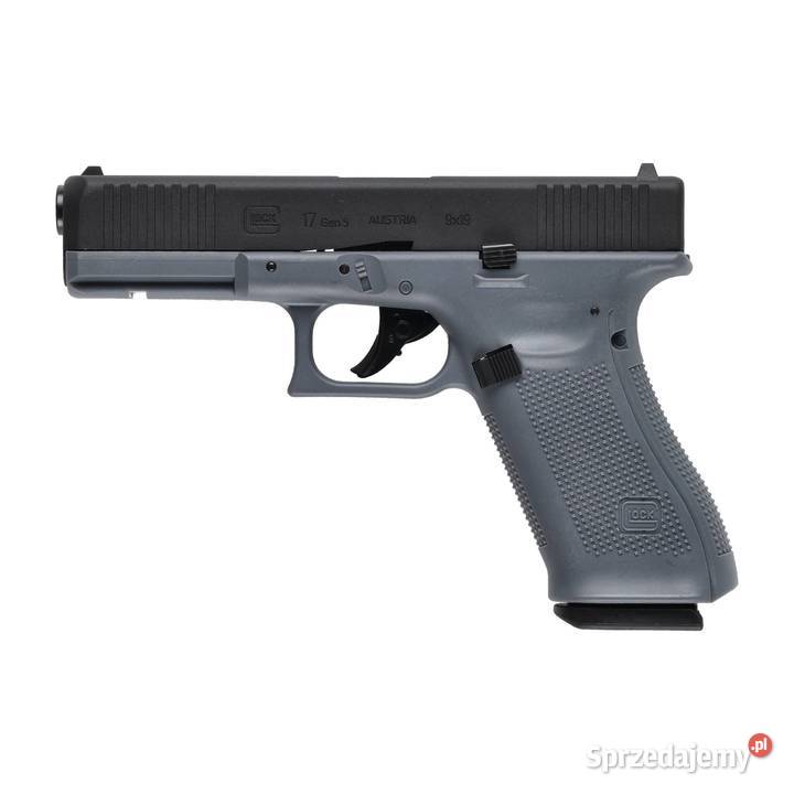 Pistolet wiatrówka Glock 17 gen5 45 mm BB szary mazowieckie Warszawa