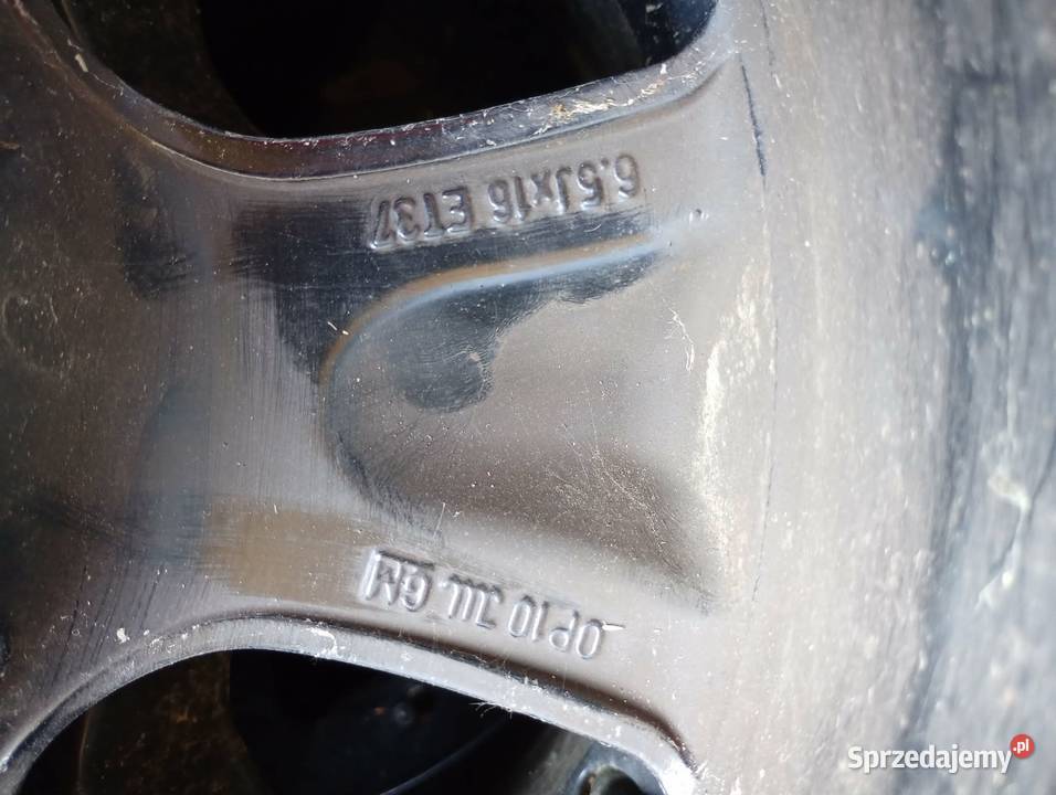 opel vectra c zafira b koła aluminiowe czarne 16 Ożarów