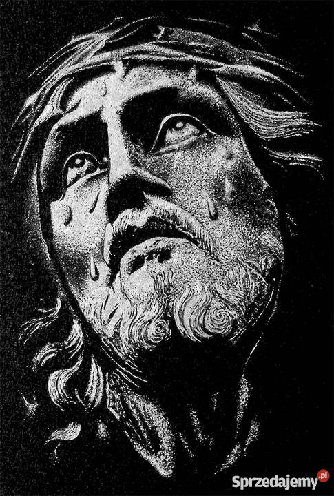 Jezus Chrystus Obraz wykonany ręcznie metodą Wyposażenie wnętrz świętokrzyskie