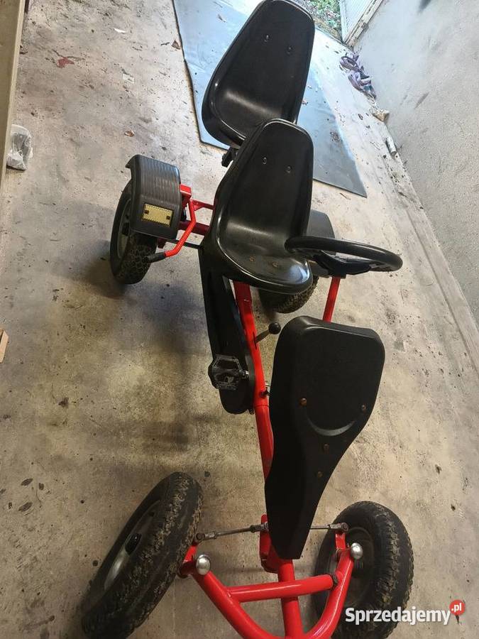 Gokart na pedały 2 osobowy warmińsko-mazurskie Bartoszyce