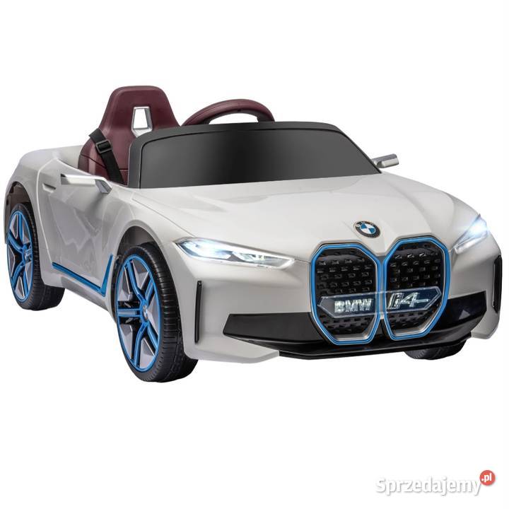 Auto BMW I4 akumulatorowe dzieci białe wysoka Gorzów Wielkopolski