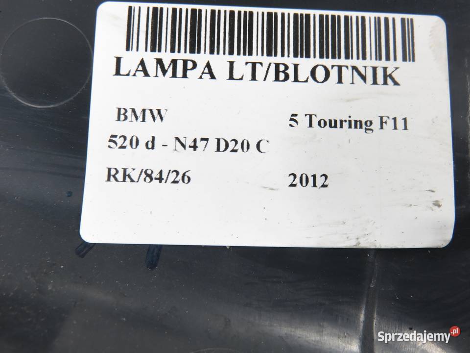 LAMPA LEWA TYLNA BMW F11 małopolskie