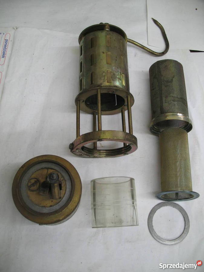 lampa górnicza benzynowa sprawdzanie metanu