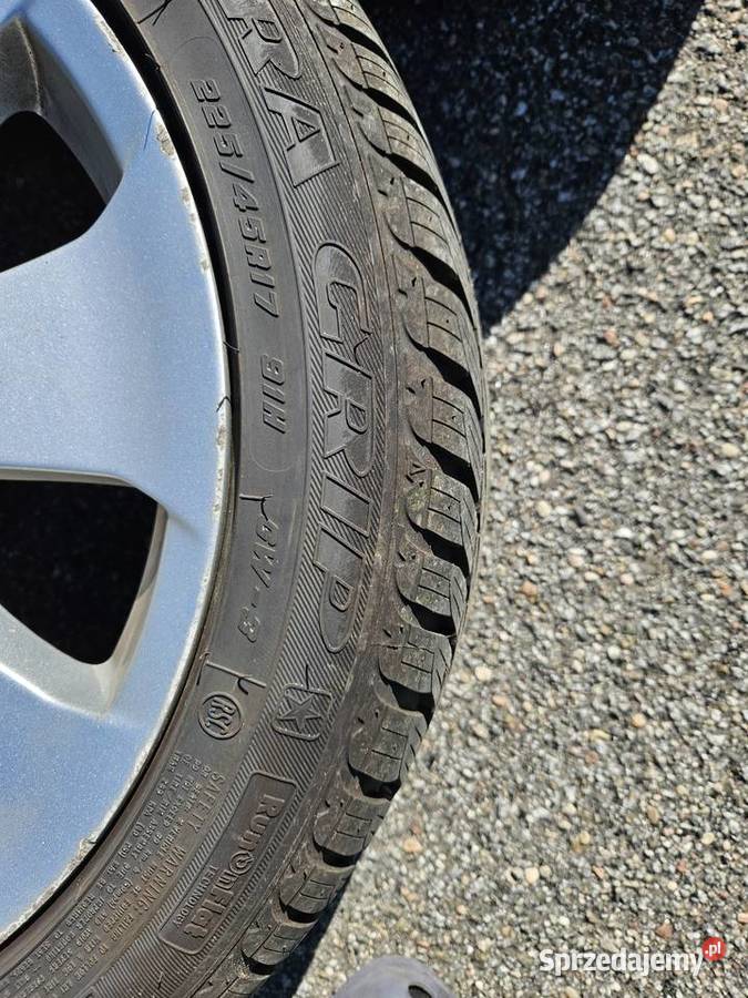koła BMW alufelgi opony zimowe Goodyear 17