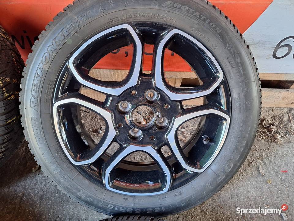 Alufelgi 4x100 15 SMART Forfour Fortwo koła aluminiowe Choceń