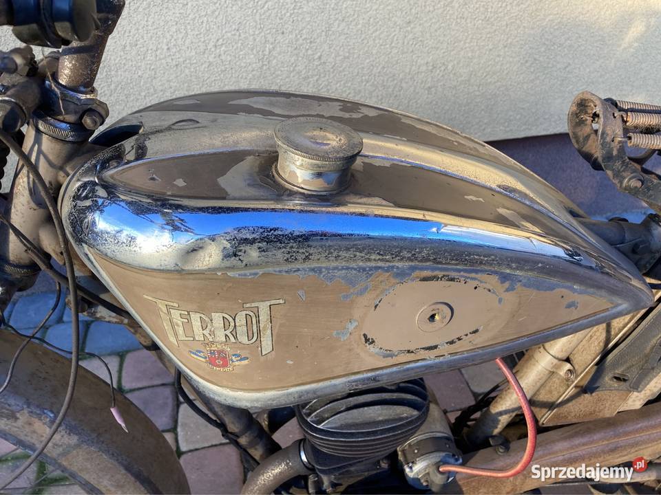 Piękny przedwojenny Terrot MK BMA Motocykle, skutery, quady Żychlin