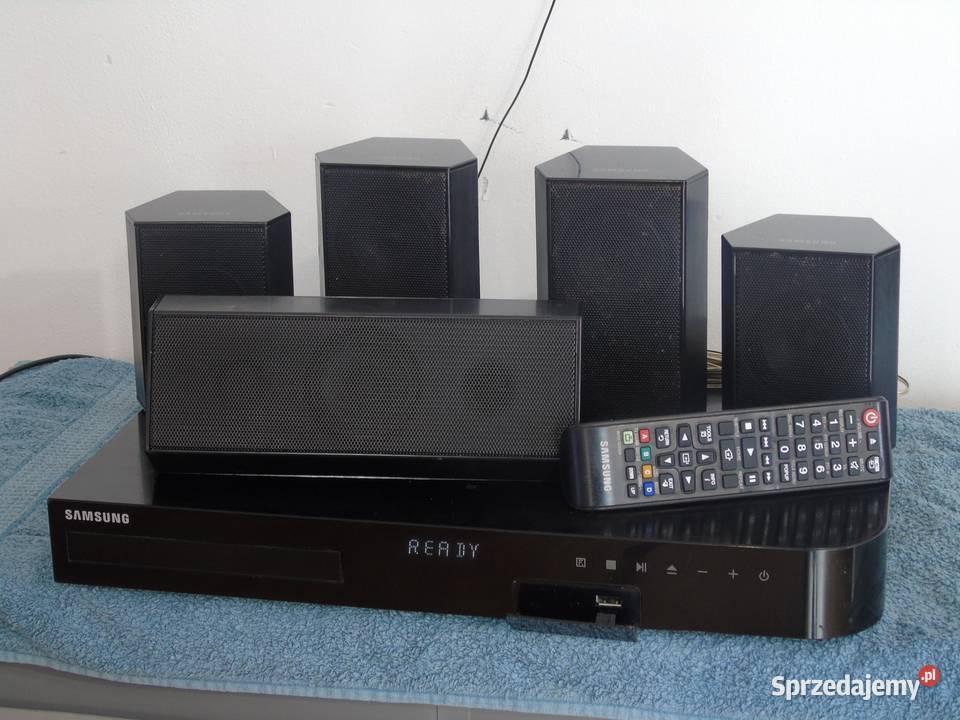 Kino domowe Samsung HTH5500 pil kol USB BT CD Jasło
