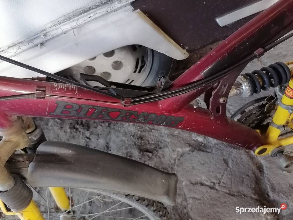 Rower czerwonożółty Krotoszyn