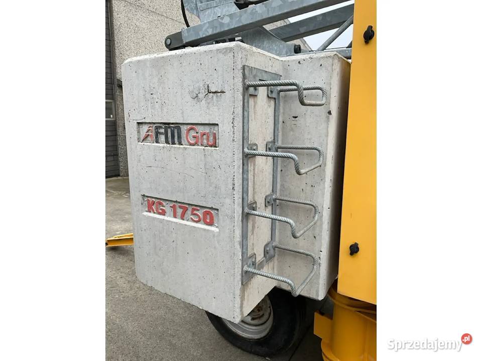 Żuraw szybkomontujący hydrauliczny FMgru 724 RBI Ligota Piękna