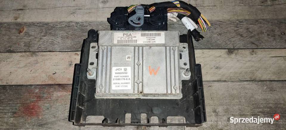 STEROWNIK SILNIKA KOMPUTER CITROEN C3 2003 Gliwice