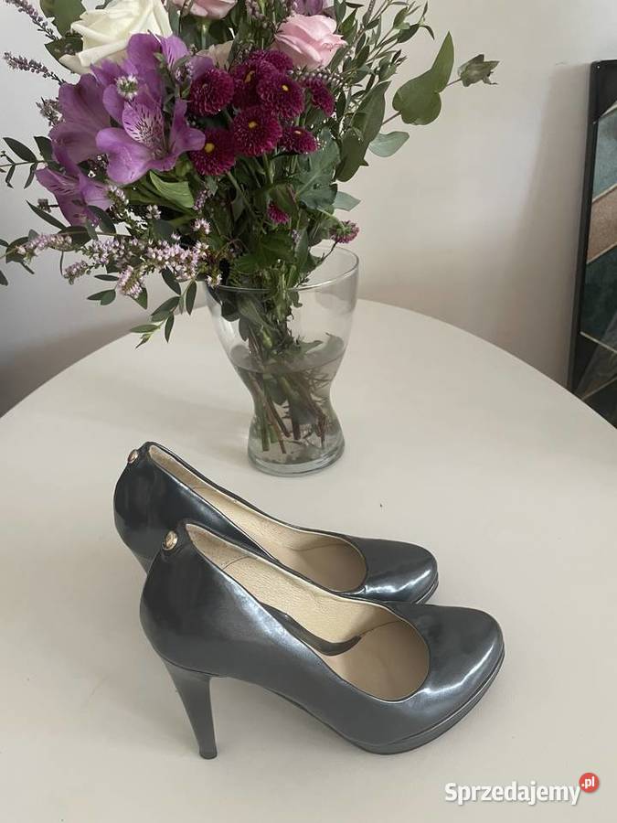 Skórzane szpilki Nina BascoOryginał35 Zduńska Wola