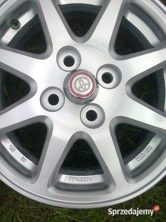 Felgi aluminiowe 14 Toyota Yaris Corolla plus podkarpackie Jarosław