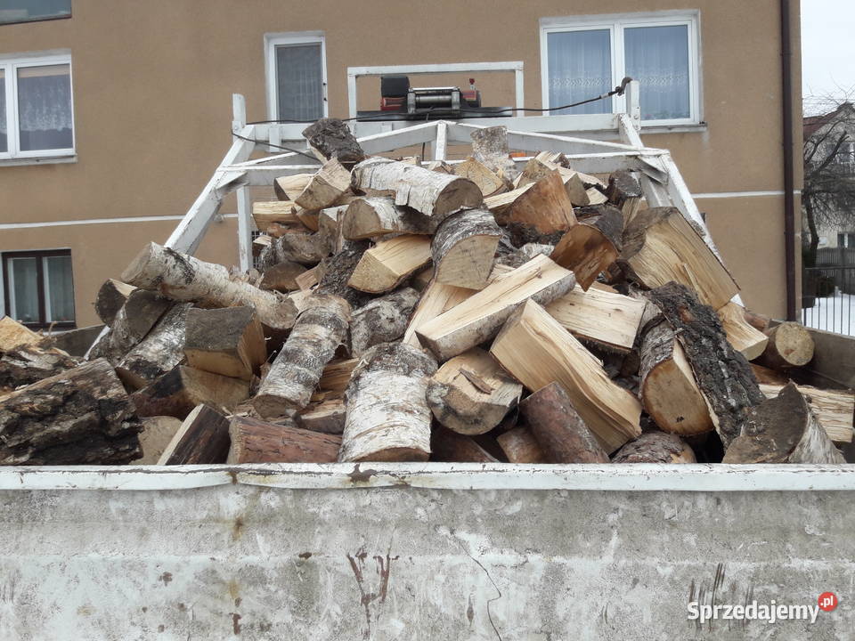 drewno opałowe suche