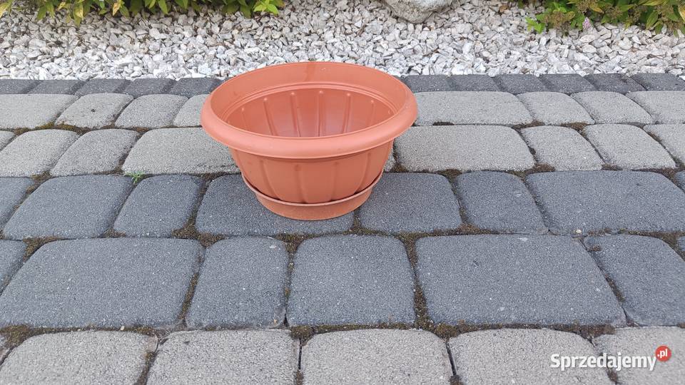 DONICZKI z tworzywa 42 32 23 17 ceglany brąz 6 Brzostek sprzedam